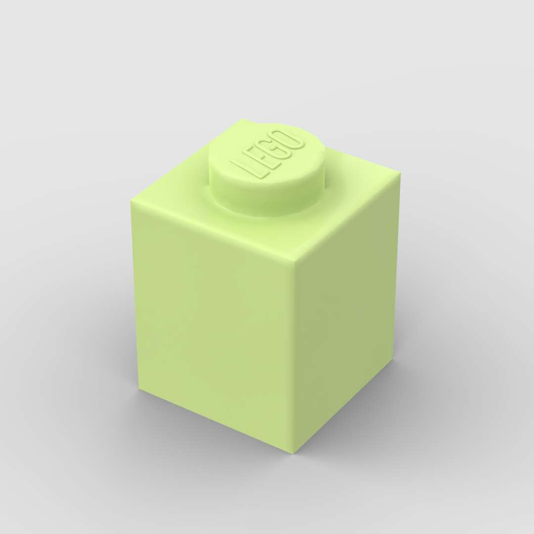 LEGO Part 1x1 Brick Bright Yellowish Green