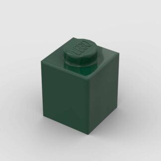 LEGO Part 1x1 Brick Dark Green