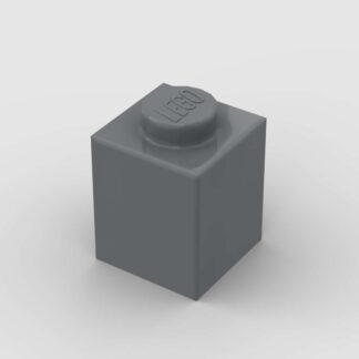 LEGO 1x1 Brick Medium Stone Gray