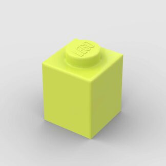 LEGO 1x1 Brick Neon Yellow