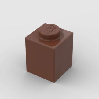 LEGO 1x1 Brick Reddish Brown